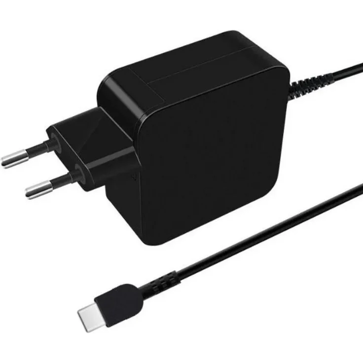 CoreParts 45W USB-C Nano Charger, GaN USB Ladegerät mit kompaktem Design, Schwarz