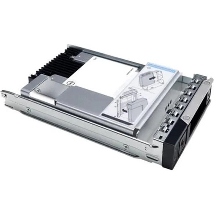 Dell 960GB SSD SATA 6Gbps, 2,5 Zoll Mixed Use mit 3,5 Zoll Adapter, hohe Leistung und Kompatibilität