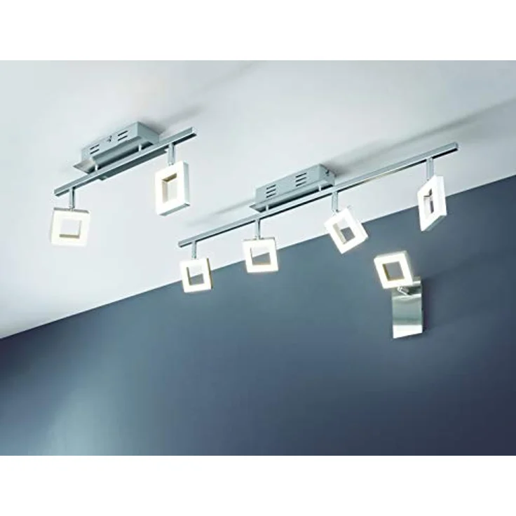 Casa Nova Spotleiste REAL LED-Deckenleuchte (BHT 80x17x8 cm) grau – Bild 3