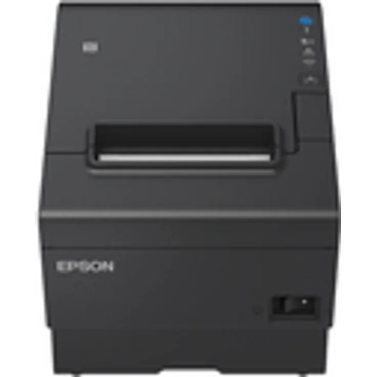 Epson TM-T88VII (112A0): USB - Ethernet - Serial - PS - UK - Black - Thermodruck - POS-Drucker - 180 x 180 DPI - 500 mm/sek - 1,41 x 3,39 mm - Text - Grafik - Barcode - 2D barcode - Epson_POS-Drucker in Schwarz mit hoher Druckgeschwindigkeit