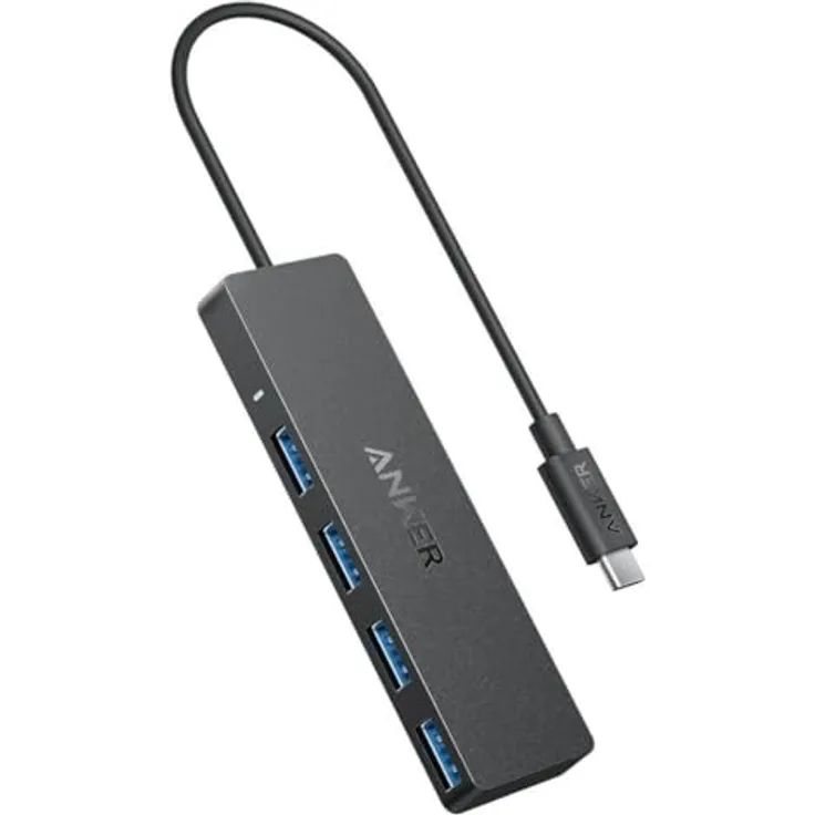Anker USB-Hub A8309G11, mehrfarbig, kompakt mit hochwertiger Qualität