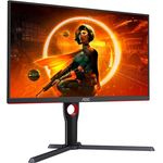 AOC Gaming Q27G3XMN - 27 Zoll QHD Monitor, 180 Hz, FreeSync Prem. Pro., HDR1000 (2560x1440, 1 ms GtG, HDMI, Display Port) schwarz-rot