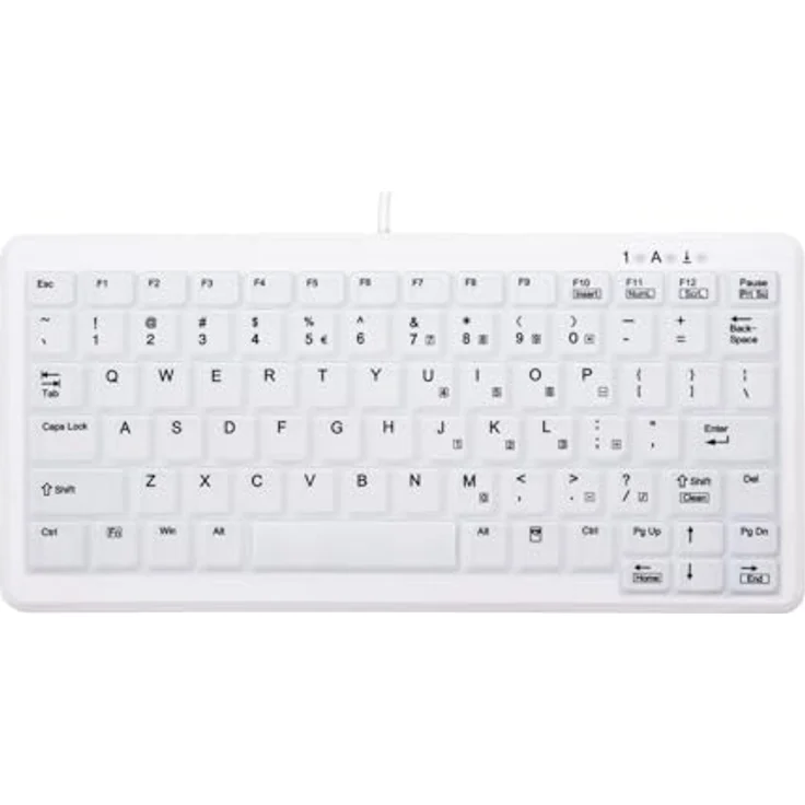CHERRY AK-C4110, Kabelgebundene Hygienetastatur im Notebook-Design mit IP68 Vollversiegelung, Weiss – Bild 6
