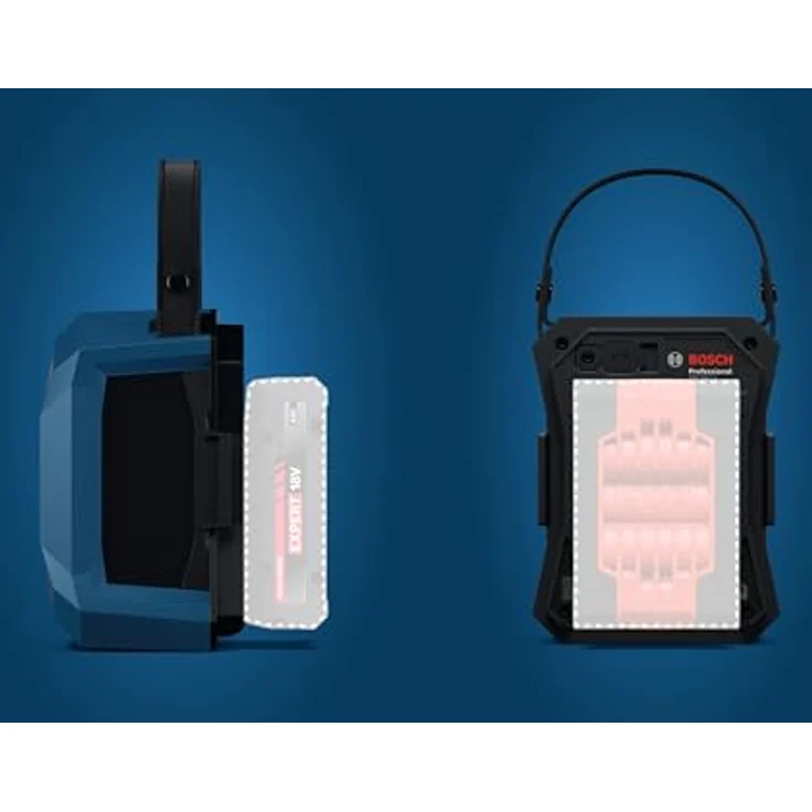 Bosch Professional GPB 18V-1 C, Bluetooth-Lautsprecher mit Multi-Speaker Sound und USB-C-Anschluss, kompakt und tragbar, Lieferung im Karton – Bild 8