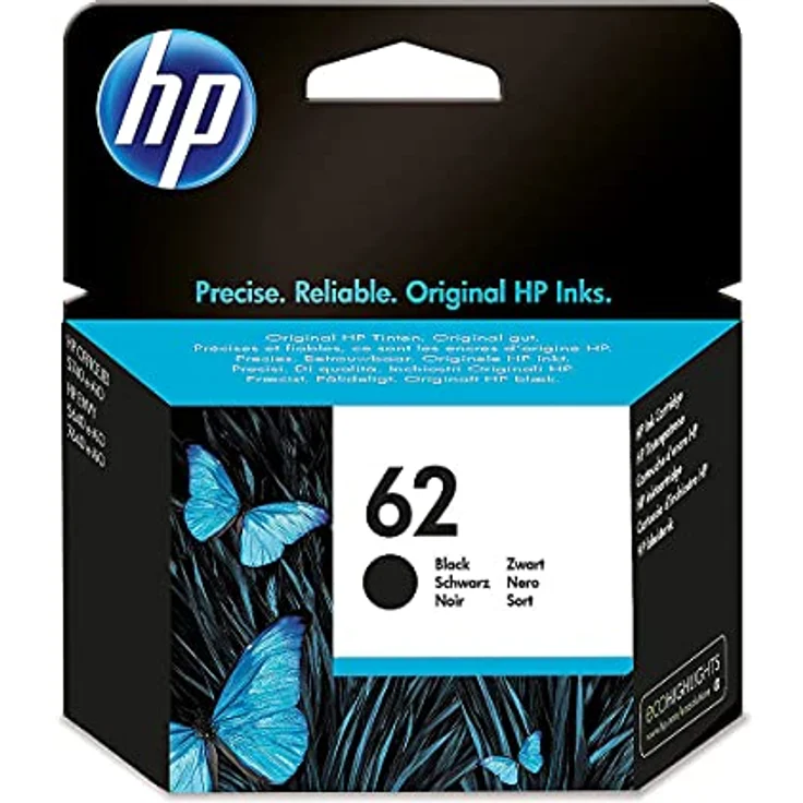 HP 62 Schwarz Original Tintenpatrone – Bild 2
