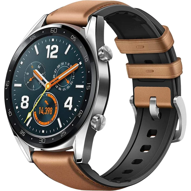 Huawei Watch GT FTN-B19, Smartwatch mit Sport-Tracking und Bluetooth, grau