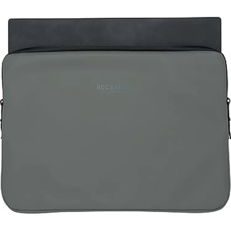 Beckmann Street Sleeve 13”, Laptop Sleeve mit Fleece-Futter, wasserfest und aus 100% recyceltem PET, Grün – Bild 2