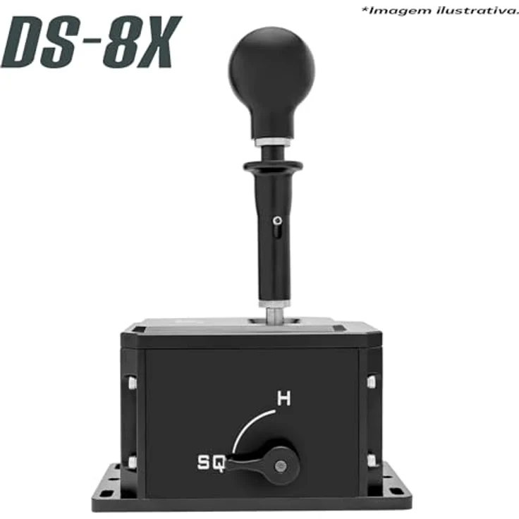 Simagic DS-8X H Pattern Shifter, Vollmetall Schaltknüppel mit 8 Vorwärtsgängen und sequenziellem Modus, einstellbarer Schaltwiderstand – Bild 3