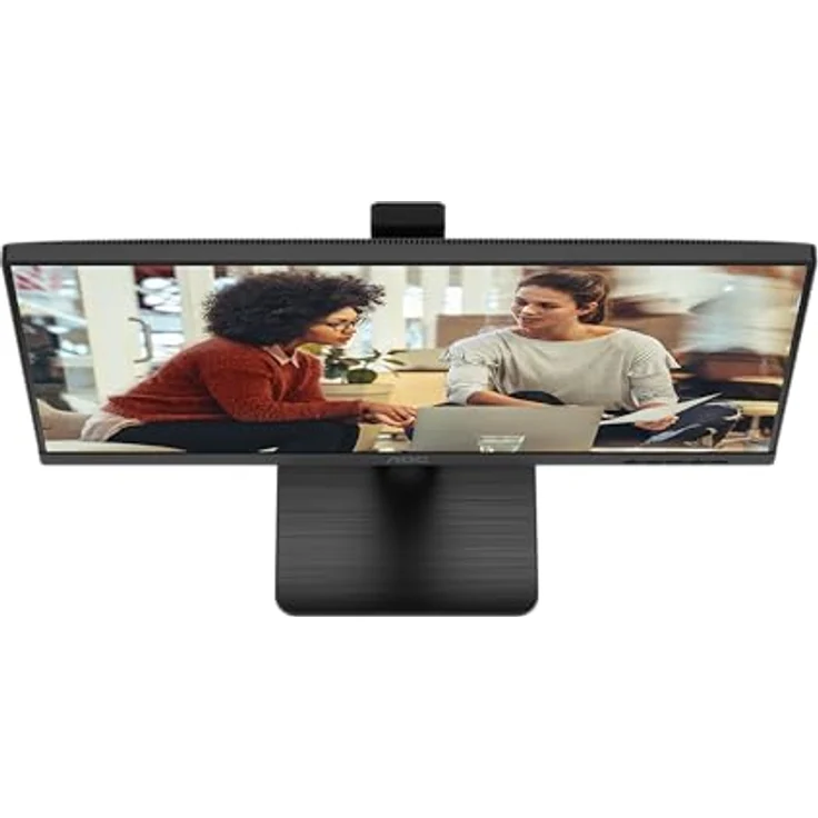 AOC 27E4CV 27 Zoll Full HD Monitor, höhenverstellbar, 120 Hz, USB-C (90 W Power Delivery), integrierte Lautsprecher, schwarz – Bild 5