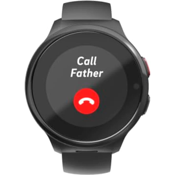 Hama Smartwatch mit GPS und SOS-Taste, Schwarz, kompatibel ab Android 6.0/iOS 13.0, 1-tlg. – Bild 4