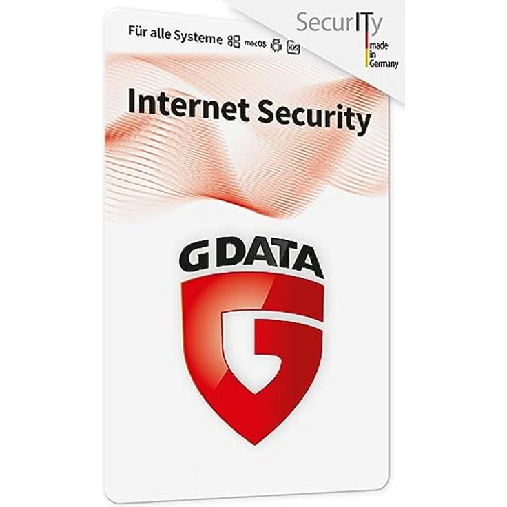 G DATA Internet Security | 3 Geräte - 1 Jahr | Virenscanner für PC, Mac, Android, iOS | zukünftige Updates inklusive | Made in Germany | Aktivierungskarte – Bild 1