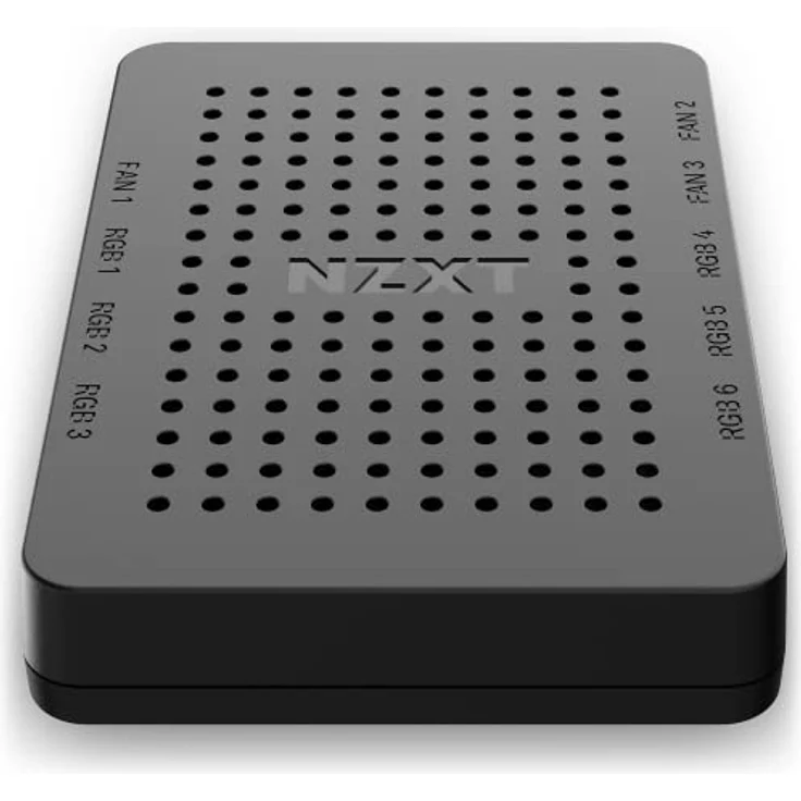 Nzxt RGB & Fan Controller - AC-CRFR0-B1-6 RGB-Beleuchtungskanäle - 3 Lüfterkanäle - Anpassung der RGB-Beleuchtung - Schwarz - Preisvergleich – Bild 1
