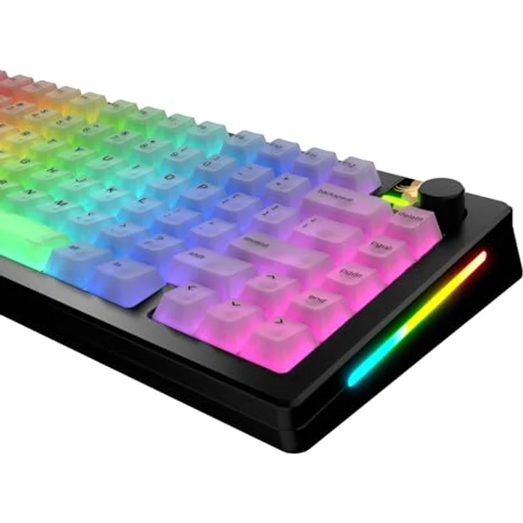 Glorious Polychroma V2 Keycaps, ANSI Layout (US), Polycarbonat, UV-Druck - Transparent – Bild 3