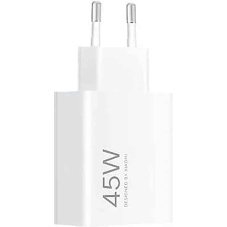 Xiaomi Turbo Charger USB-A 45W, Schnelles Ladegerät mit EU Stecker, Weiß, Überstrom- und Überspannungsschutz – Bild 2