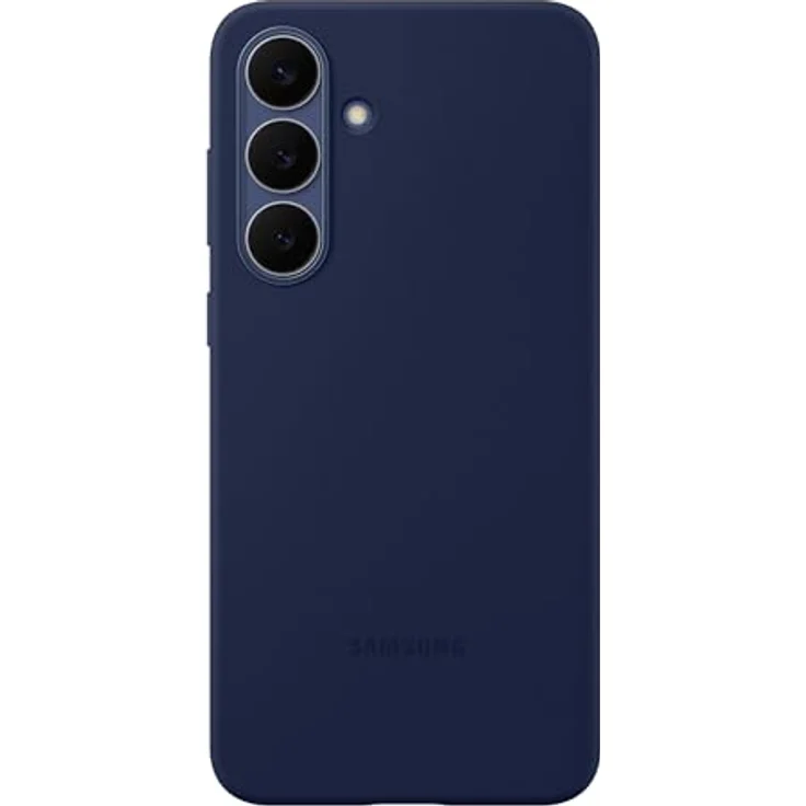 Samsung Silicone Case für Galaxy S25 FE, Smartphone Hülle mit weicher Textur, Blau – Bild 4