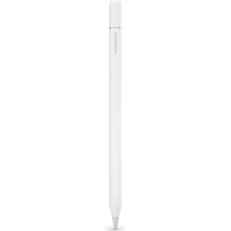 VONMÄHLEN Smart Pencil Eingabestift, weiß, mit Neigungssensitivität und Handballenerkennung, USB-C Ladefunktion, magnetische Befestigung