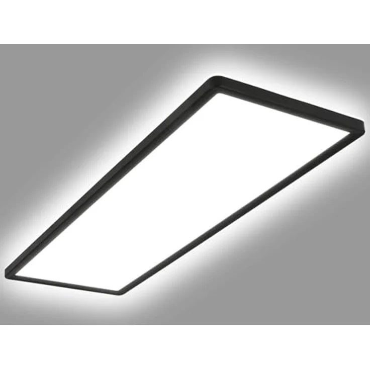 LEDKIA LIGHTING LED-Deckenleuchte 24W Rechteckig CCT 580x200 mm Doppelseitig SwitchCCT Schwarz für Wohnzimmer, Küche, Schlafzimmer – Bild 4