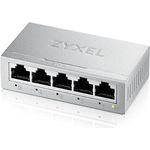 ZYXEL 5-Port Gigabit Unmanaged Ethernet Switch, Ethernet Splitter, Tisch- oder Wandmontage [GS-105B v5] - Langlebiges Metallgehäuse, energieeffizienter und geräuschloser Betrieb