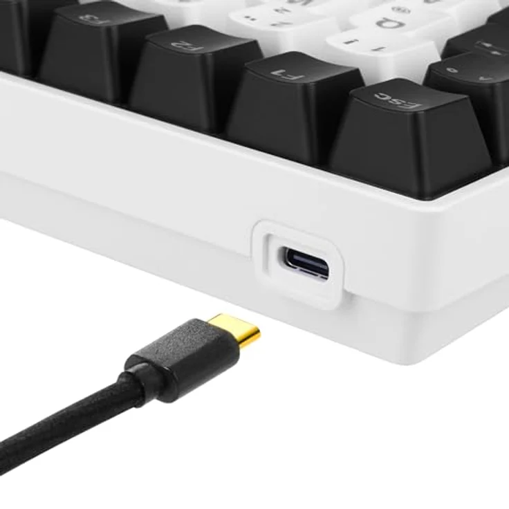 Sharkoon SKILLER SGK50 S3 - Mechanische Gaming-Tastatur RGB-LED - Weiß – Bild 7