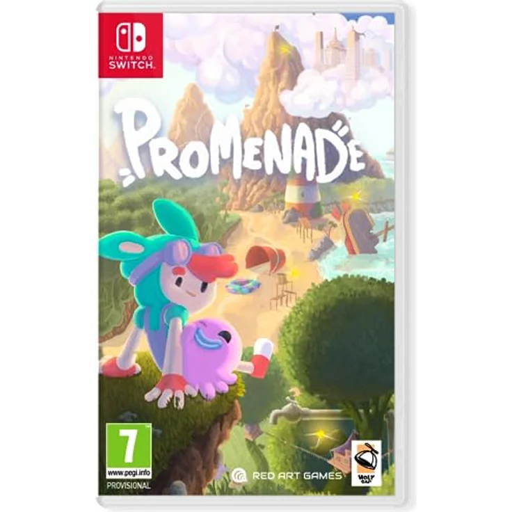 Red Art Games Promenade Switch (SP), 2D Abenteuerspiel mit interaktivem Poulp und Power-Ups für Nintendo Switch – Bild 1