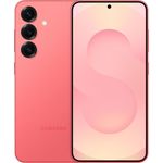 Samsung Galaxy S25 5G, Smartphone mit 12GB RAM, 128GB Speicher, wasserdicht, rosa (Coralred)