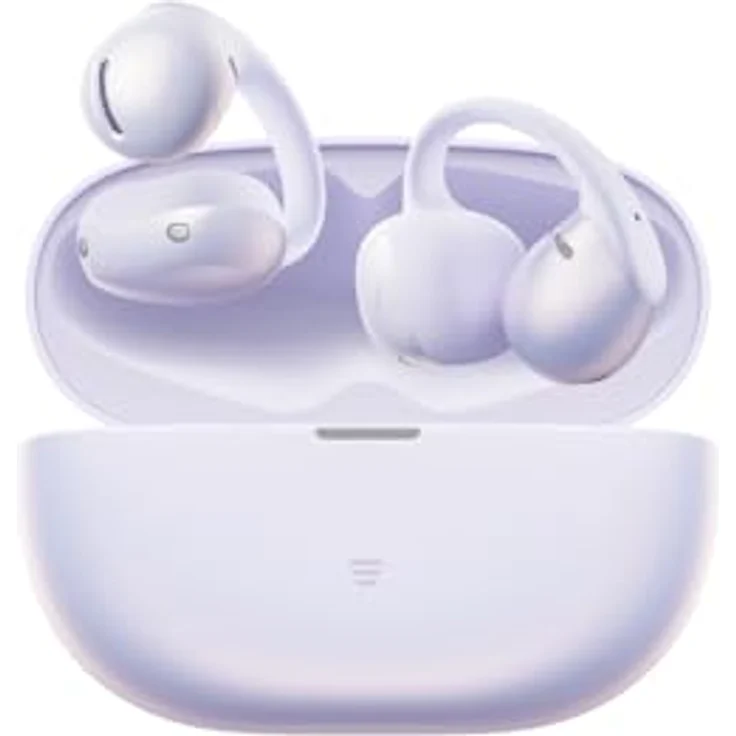 SHOKZ OpenDots Air, Open-Ear-Kopfhörer mit Clip-on, 36 Std. Wiedergabe, Bluetooth 6.1, IP55, Tiefes Bass, Morgenlila – Bild 1
