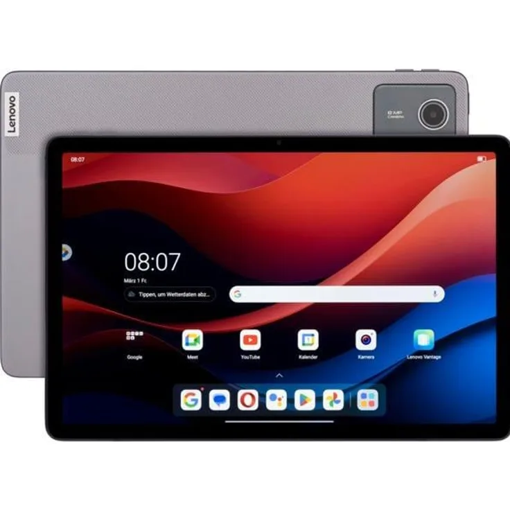 Lenovo Tab M11 (10.95", 128 GB, Luna Grey), Tablet, Grau