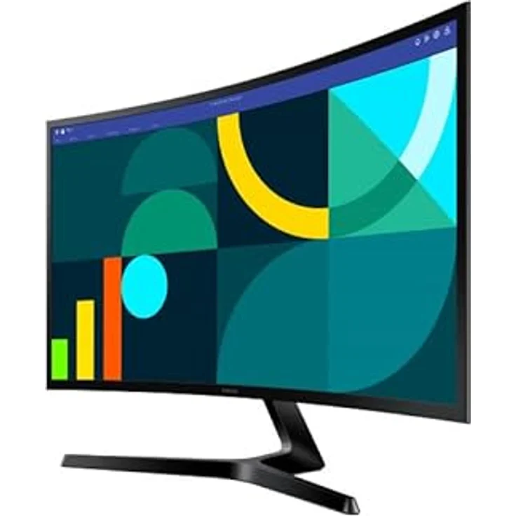 Samsung S36GD, 27 Zoll VA-Panel PC-Monitor, FHD (1920 x 1080), 100 Hz, neigbar, Kontrast 3000:1, Eye Saver Mode, Flicker Free, HDMI 1.4, VGA, Kopfhöreranschluss – Bild 3