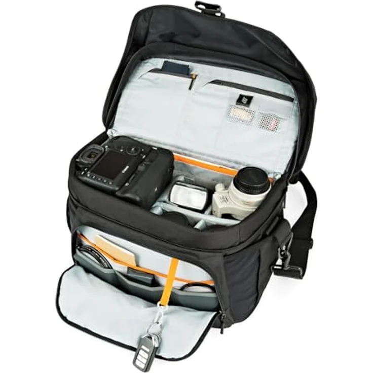 Lowepro Nova 200 AW II Black, Kuriertasche, Schwarz – Bild 6
