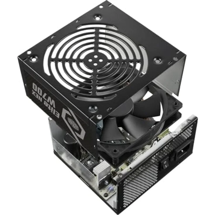 Cooler Master Elite NEX 700W 230V (700 W), PC Netzteil, Schwarz, Aktive Leistungsfaktorkorrektur und Effizienz von 85% – Bild 6