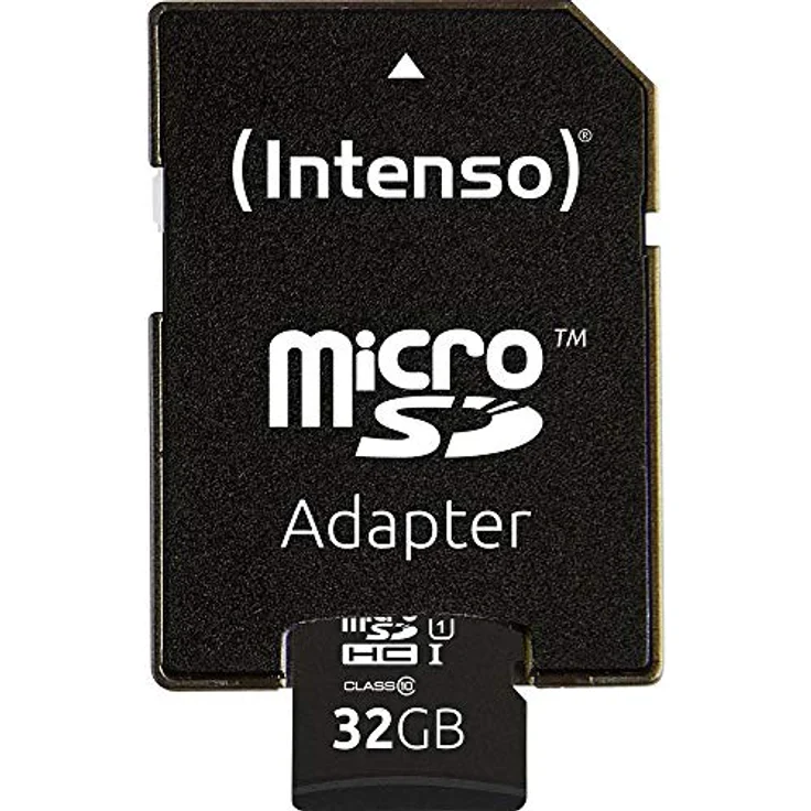 Intenso Micro SDHC 32GB Class 10 Speicherkarte inkl. SD-Adapter (UHS-I) – Bild 2