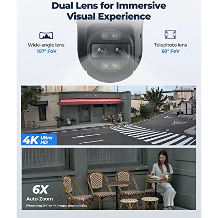 TrackMix PoE. 4K Dual-Lens PTZ – Bild 2