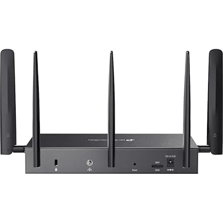 TP-Link Omada DR3650v-4G AX3000 Wi-Fi 6 Gigabit Desktop DSL Gateway mit 4G LTE, zwei SIM-Kartensteckplätzen und VPN-Support – Bild 2