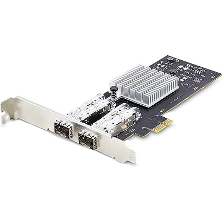 StarTech P021GI-NETWORK-CARD (PCI Express 1.0), Netzwerkkarte, Schwarz – Bild 1