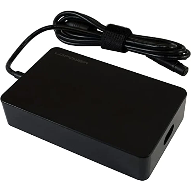 LC-Power LC-NB-PRO-90, universelles Notebook-Netzteil mit 90 W Leistung, schwarz – Bild 1