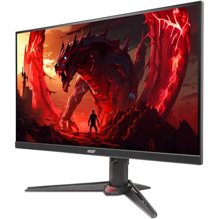 Acer Nitro XV240Y W3, 23.8 Zoll Gaming Monitor, Full HD, IPS, 240Hz, 0.5ms Reaktionszeit, FreeSync Premium, höhenverstellbar, drehbar (Pivot) – Bild 3