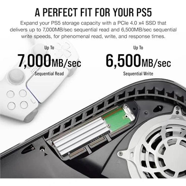 SSD 1TB 7.0/6.5 MP600 Elite PS5 Gen4 PCI – Bild 2