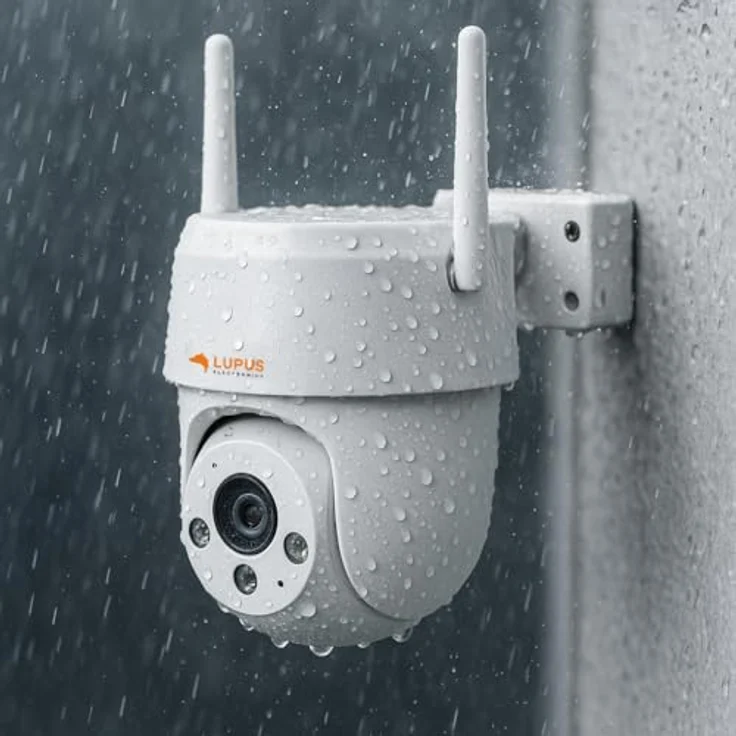 Lupus Electronics LE213 Alarmkamera, 3MP mit KI-Objektverfolgung, WiFi 6, Täteransprache, 30m Flutlicht, Sirene, IP66, inklusive APPs und Windows/Mac Software – Bild 5