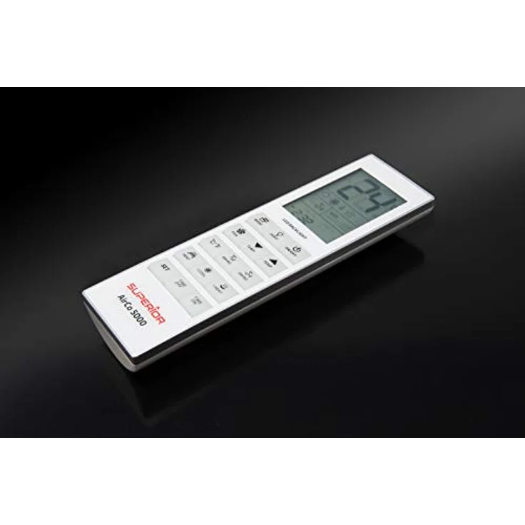 Superior Electronics AirCo 5000, Universal-Fernbedienung für Klimaanlagen mit großem hintergrundbeleuchtetem Display und zwei Programmiermodi, SUPCU005 – Bild 3