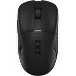 NZXT Gamingmaus Lift Elite Wireless – Ultraleicht: 57 g – Abfragerate 4K/8K, optische Schalter, optischer Sensor mit 26K DPI – Lange Akkulaufzeit – Seitengriffflächen aus Gummi – Schwarz