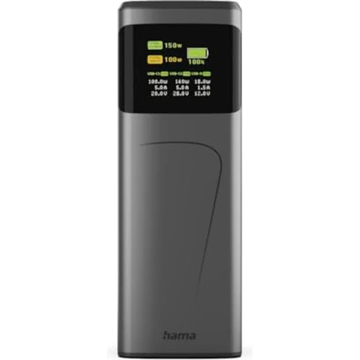 Hama High Power, 24000 mAh Powerbank mit 140 W Leistung, grau – Bild 17