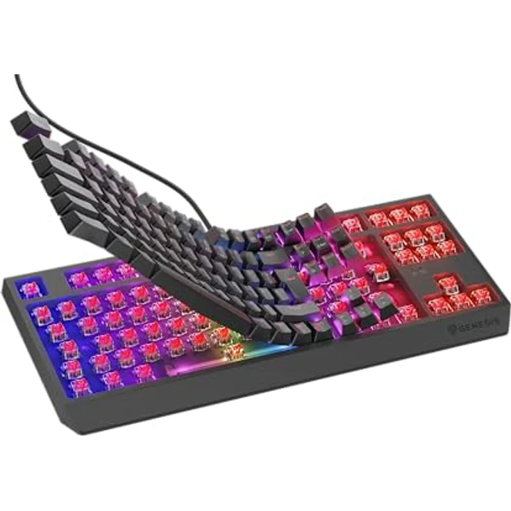 Genesis Gaming Tastatur THOR 230 TKL red kabelgeb. (DE) – Bild 3