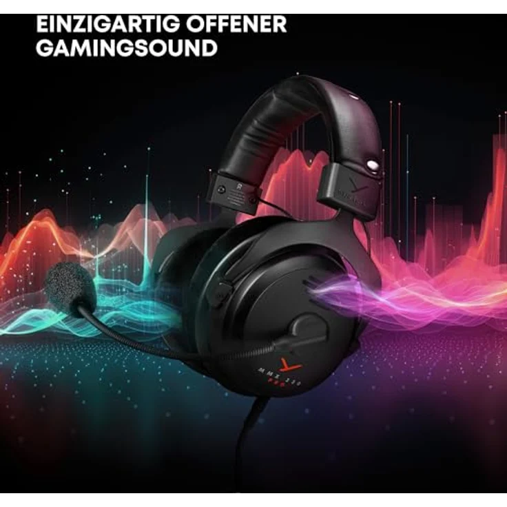 beyerdynamic MMX 330 PRO offenes Gaming-Headset, Made in Germany, professioneller Studiosound, einzigartige Sprachverständlichkeit, höchster Tragekomfort, austauschbare Ersatzteile – Bild 2