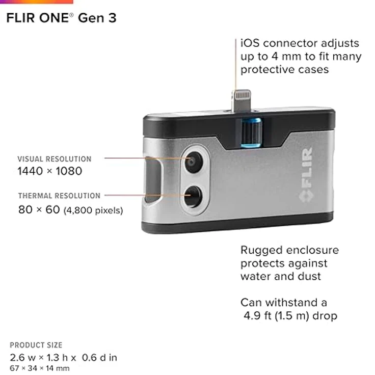 FLIR One Wärmebildkamera für iOS-Geräte Version 3 – Bild 3