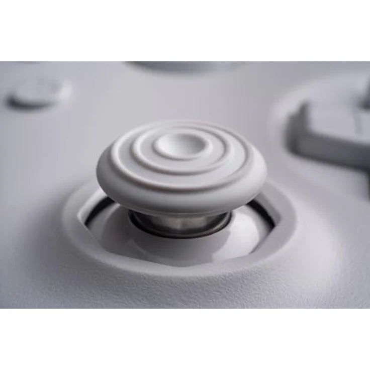 8bitdo 64 Bluetooth Controller, Gaming Controller mit präzisen Hall-Effekt-Joysticks, ergonomischem Design und authentischer Tastenanordnung, Weiss – Bild 9
