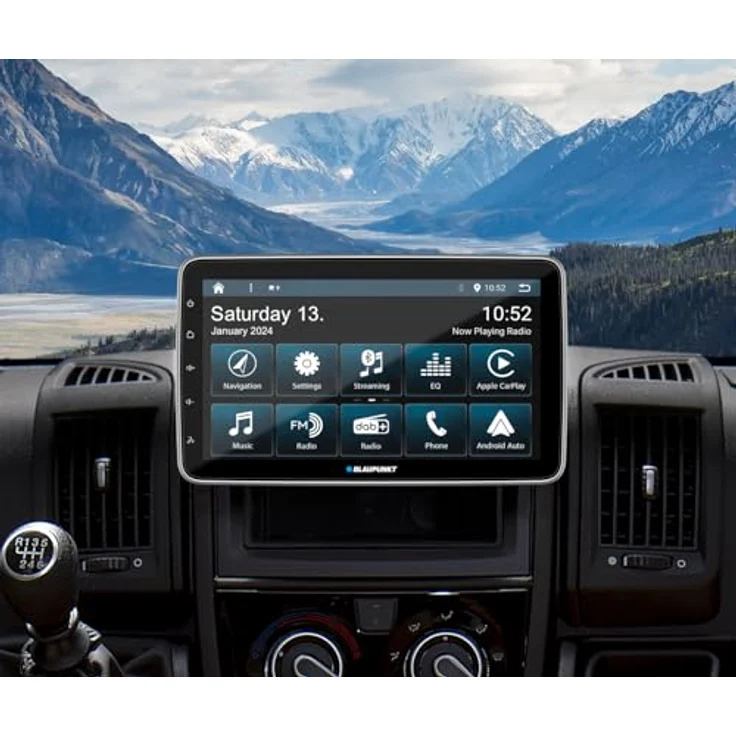 Blaupunkt Cape Town 948 DAB, 1-DIN Car-Multimedia Autoradio mit 10,1 Zoll HD Touchscreen, Bluetooth, DAB+, Apple CarPlay, Android Auto, Schwarz/Silber – Bild 6