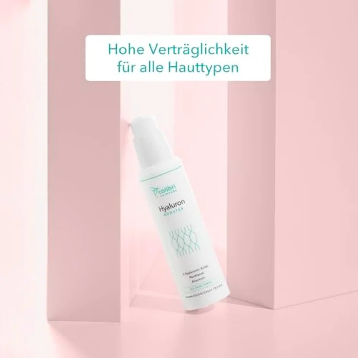 colibri skincare Hyaluron Booster 50ml - hochdosiertes Anti Aging Serum für Gesicht - Feuchtigkeitsserum, Made in Germany – Bild 3
