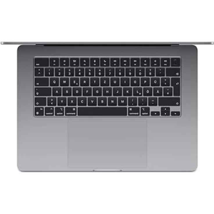 Apple 15" MacBook Air Laptop mit M3 Chip: 15,3" Liquid Retina Display, 24 GB gemeinsamer Arbeitsspeicher, 512 GB SSD Speicher, 1080p FaceTime HD Kamera, Space Grau – Bild 2