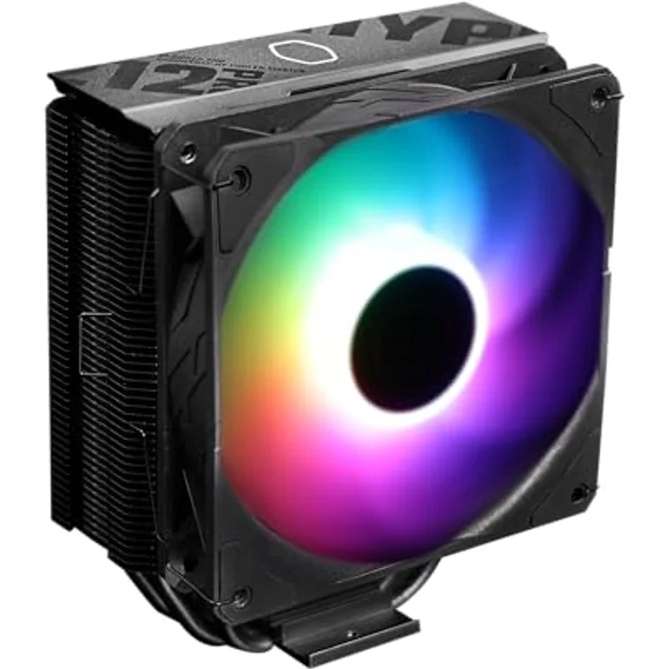 Cooler Master Hyper 212 Pro, CPU Kühler mit 230W TDP, asymmetrischem Design und SickleFlow Edge 120 Lüfter, Schwarz – Bild 2