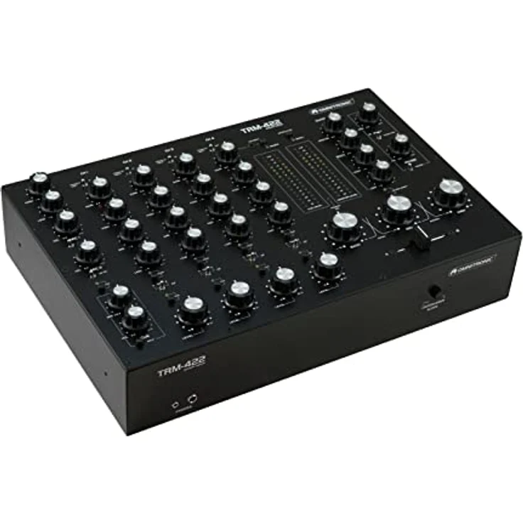 Omnitronic TRM-422 4-Kanal Rotary-Mixer, Studio- und Livemixer mit umfassenden Anpassungsmöglichkeiten – Bild 2